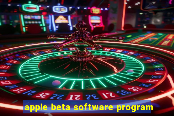 apple beta software program